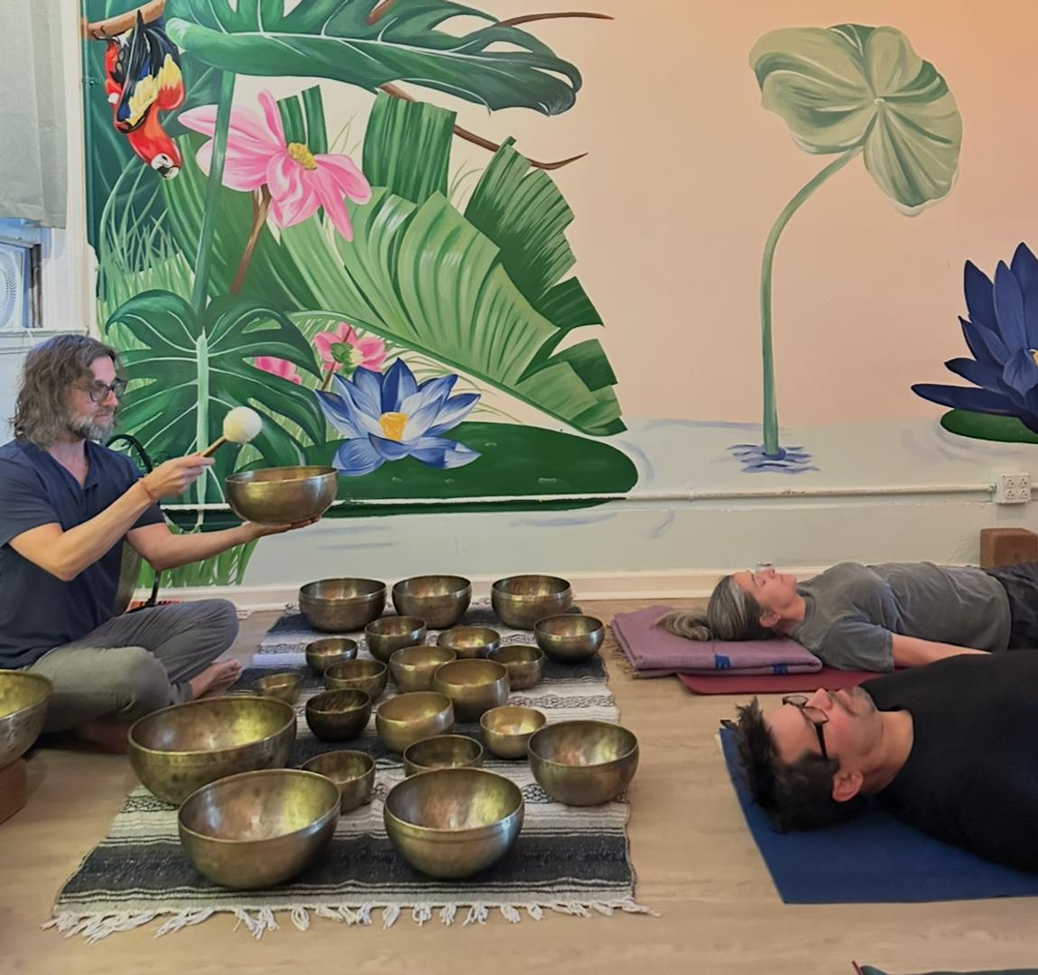 Love for Lotusland fundraiser class: Lotus Slow Flow with live music and sound bath